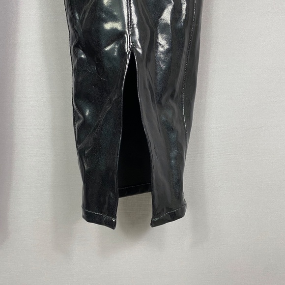 BLANKNYC Faux Patent Leather Leggings In Dominatrix Size 31 - Picture 6 of 14